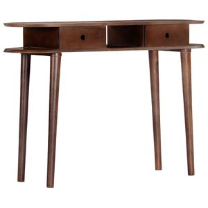 vidaXL Konsolentisch 110x35x76 cm Massivholz Akazie