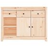 vidaXL Sideboard 100x35x74 cm Massivholz Kiefer