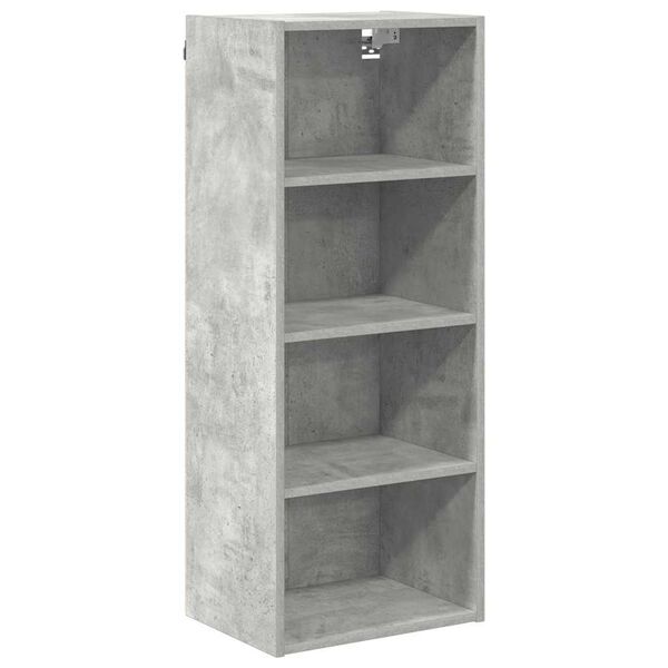 vidaXL H&auml;ngeschrank Beton Grau 40 x 29,5 x 100 cm Holzwerkstoff