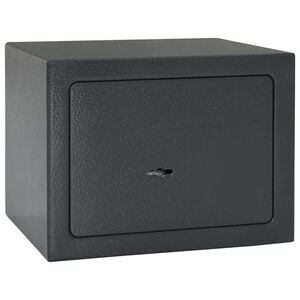 vidaXL Safe Box mit Schloss Dunkelgrau 23 x 17 x 17 cm Stahl