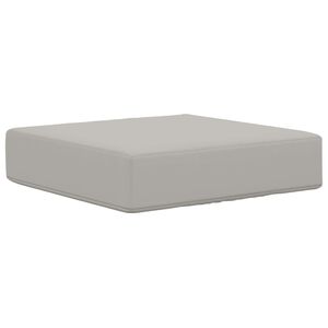 vidaXL Sitzkissen f&uuml;r Outdoor Grau 40 x 40 x 8 cm 100 % Polyester