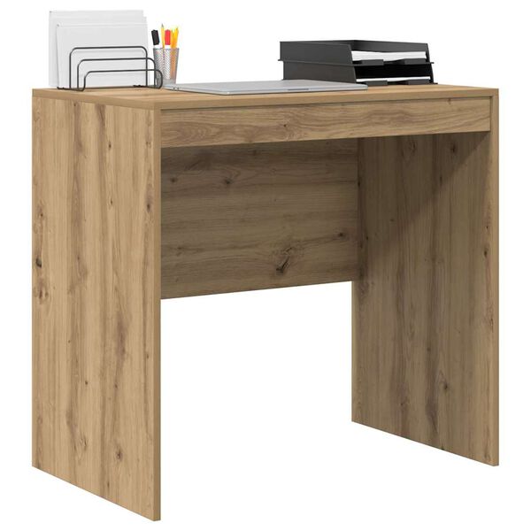 vidaXL Schreibtisch Artisan-Eiche 80 x 50 x 76 cm