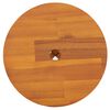 vidaXL Hocker Braun 38x38x45 cm Rund Massivholz Akazie