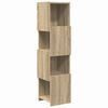 vidaXL Eckschrank 25,5x25x102cm Holzwerkstoff Sonoma-Eiche