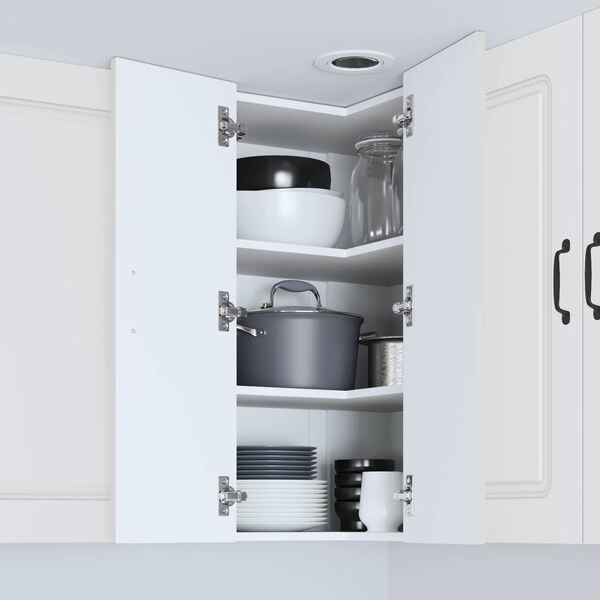 vidaXL K&uuml;chenschrank Kalmar Wei&szlig; 57 x 57 x 80 cm Holzwerkstoff