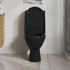 vidaXL Toilettensitz mit Absenkautomatik und Quick-Release Schwarz