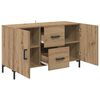 vidaXL Sideboard Artisan-Eiche 100 x 36 x 60 cm Holzwerkstoff
