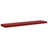 vidaXL 1-teiliges Bankkissen VUGHT 100 % Polyester Weinrot