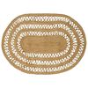vidaXL Bereichsteppich Natur 100 x 152 cm Jute