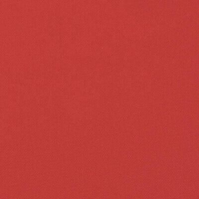 vidaXL Gartenbank-Auflage Rot 120x50x7 cm Oxford-Gewebe