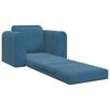 vidaXL Schlafsofa Blau 98 x 71 x 83 cm Samt