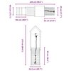 vidaXL Spielturm Massivholz Douglasie