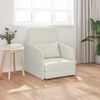 vidaXL Schlafsofa Creme 65 x 80 x 83 cm Samt