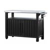 Keter Gartentisch f&uuml;r Grill Unity Multifunktional XL Holzoptik