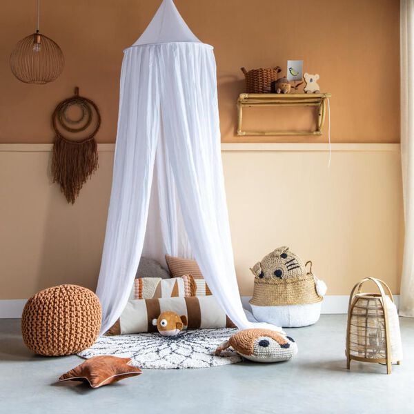 KidsDepot Kinderkissen Squirrel 38 cm Baumwolle