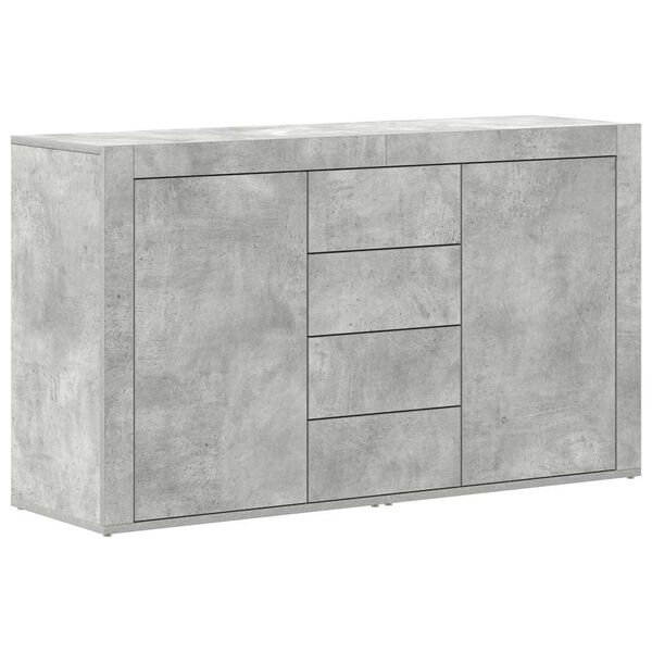 vidaXL Sideboard Beton Grau 120 x 36 x 69 cm Holzwerkstoff
