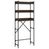 vidaXL Waschmaschinenregal Braun Eichen-Optik 67x25x163 cm