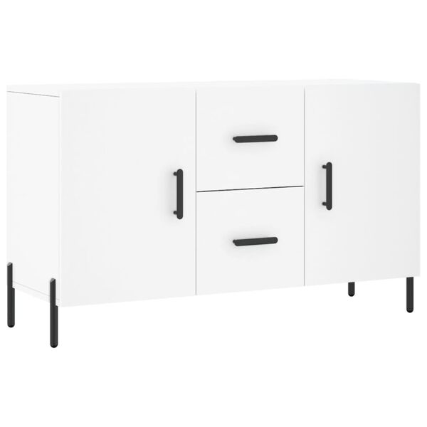 vidaXL Sideboard Wei&szlig; 100x36x60 cm Holzwerkstoff