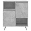 vidaXL Sideboards 2 Stk. Betongrau Holzwerkstoff