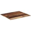 vidaXL Tischplatte Rechteckig 70x80 cm 15-16 mm Altholz Massiv