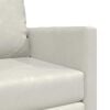 vidaXL Schlafsofa Creme 74 x 77 x 81 cm Samt