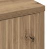vidaXL Sideboard Artisan-Eiche 89,5 x 33 x 82 cm Holzwerkstoff