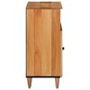 vidaXL Sideboard mit Speicher Natur 60 x 33,5 x 75 cm Massivholz Mango