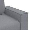 vidaXL Sofa Stuhl Hellgrau 60 cm Stoff