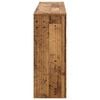 vidaXL Konsolentisch Gestreift Altholz 155 x 29 x 74 cm Holzwerkstoff