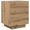 vidaXL Nachttisch Artisan-Eiche 45 x 40 x 55 cm Holzwerkstoff