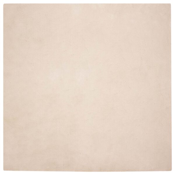 vidaXL Kunstfell Hasen Teppich Olite Taupe 120 x 120 cm Polyester