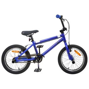 vidaXL BMX Rad 20 Zoll f&uuml;r &uuml;ber 9 Jahre alt Dunkelblau