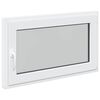vidaXL Kellerfenster Innenseite Farbe Wei&szlig; RISOR 100 x 60 cm