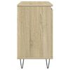 vidaXL Badschrank Sonoma-Eiche 58x33x60 cm Holzwerkstoff