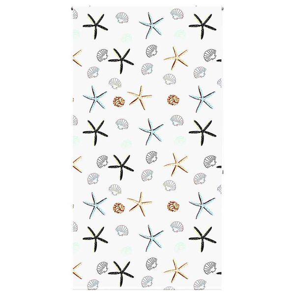 vidaXL Duschrollo 130x240 cm Stoffbreite 126 cm