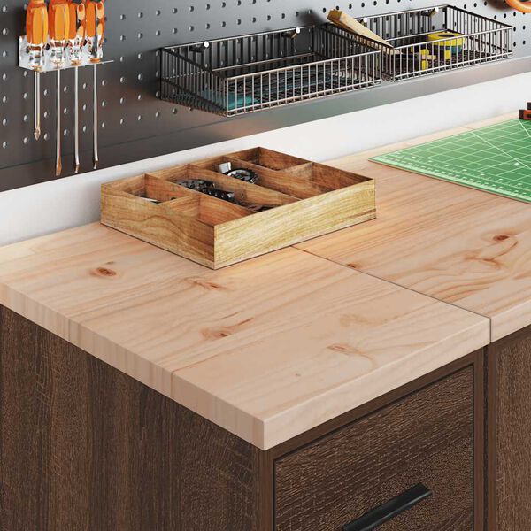 vidaXL Garagen-Aufbewahrungsschrank 30x51x85 cm Massivholz Kiefer