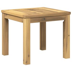 vidaXL Couchtisch Wei&szlig; 40 x 40,5 x 36 cm Massivholz Akazie