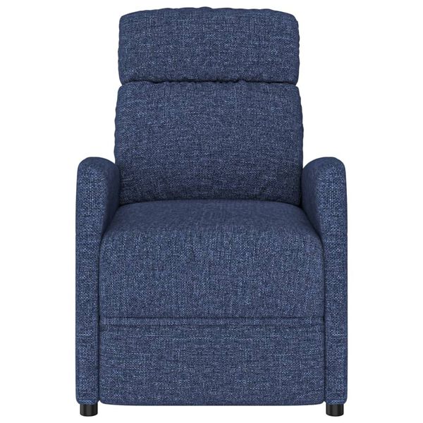 vidaXL Relaxsessel Blau Stoff