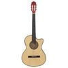 vidaXL Westerngitarre Cutaway mit Equalizer und 6 Saiten