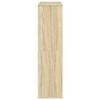 vidaXL Raumteiler Sonoma-Eiche 100x33x125,5 cm Holzwerkstoff