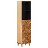 vidaXL Badezimmerschrank Braun 38 x 33,5 x 160 cm Massivholz Mango