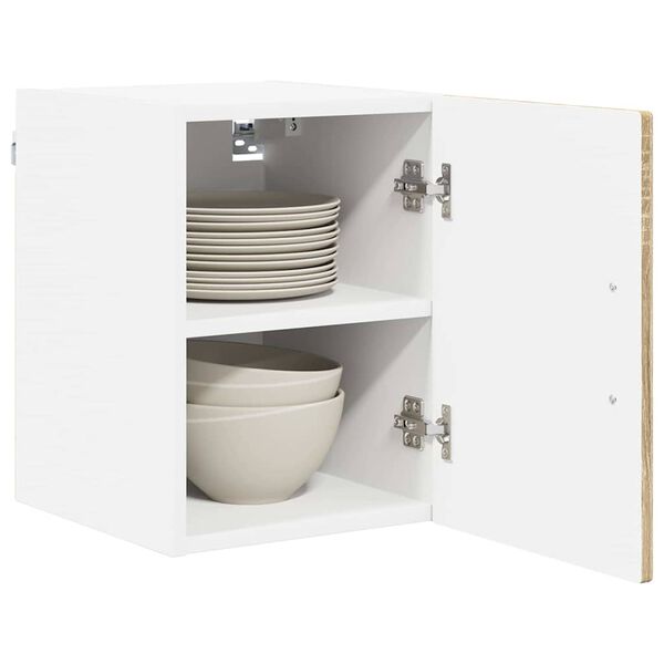 vidaXL K&uuml;chenschrank 2 pcs Sonoma-Eiche 30 x 31 x 40 cm Holzwerkstoff