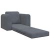 vidaXL Schlafsofa Dunkelgrau 98 x 71 x 83 cm Samt