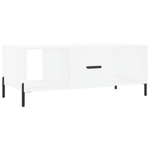 vidaXL Couchtisch Wei&szlig; 102x50x40 cm Holzwerkstoff