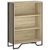 vidaXL B&uuml;cherregal Sonoma-Eiche 80x31x106 cm Holzwerkstoff