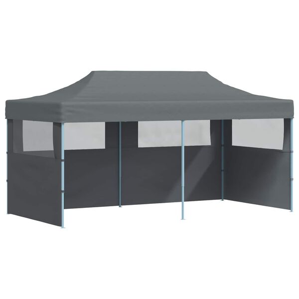 vidaXL Party-Zelt Anthrazit 291 x 580 x 315 cm Oxford-Stoff