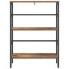 vidaXL B&uuml;cherregal Altholz 60 x 29,5 x 81 cm Holzwerkstoff