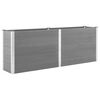 vidaXL Garten-Hochbeet 250 x 50 x 91 cm WPC Grau