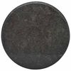 vidaXL Tischplatte Schwarz &Oslash;60x2,5 cm Marmor
