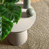 vidaXL Teppich ZIZUR Beige 80x200 cm Jute-Optik Indoor und Outdoor